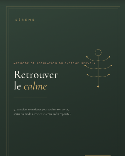 SÉRÈNE - Retrouver le calme